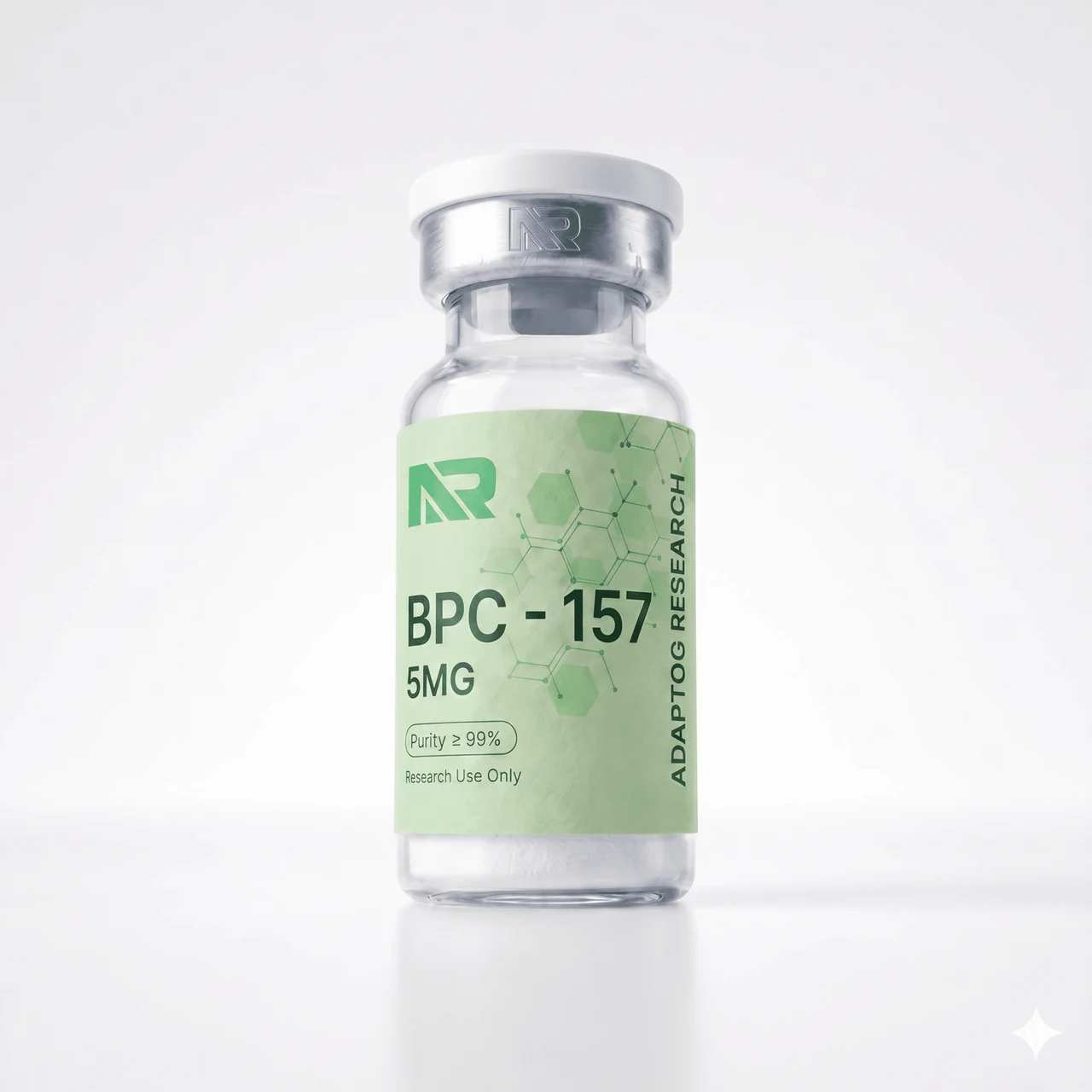 BPC-157 research peptide — 99.0% HPLC purity