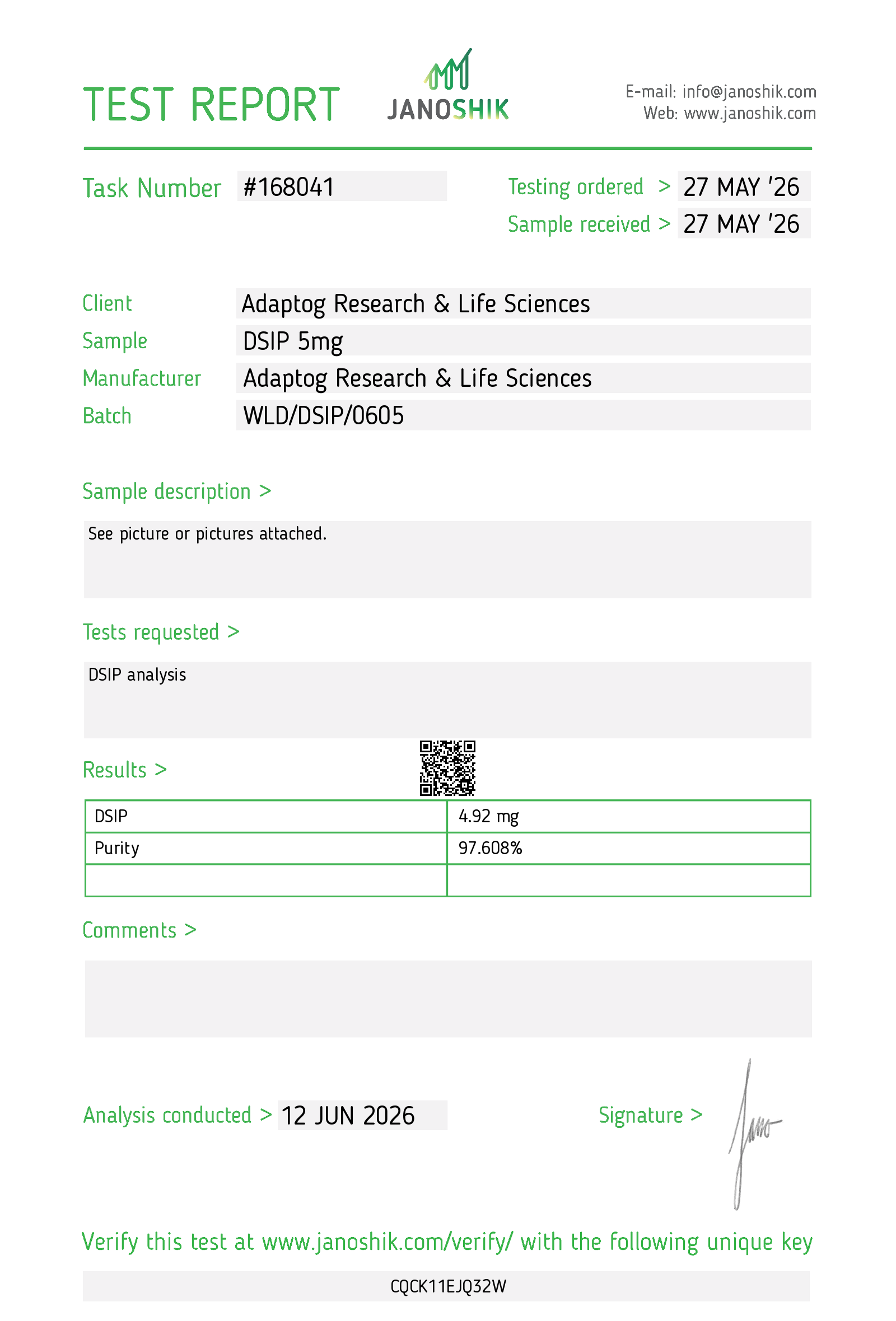 DSIP research peptide