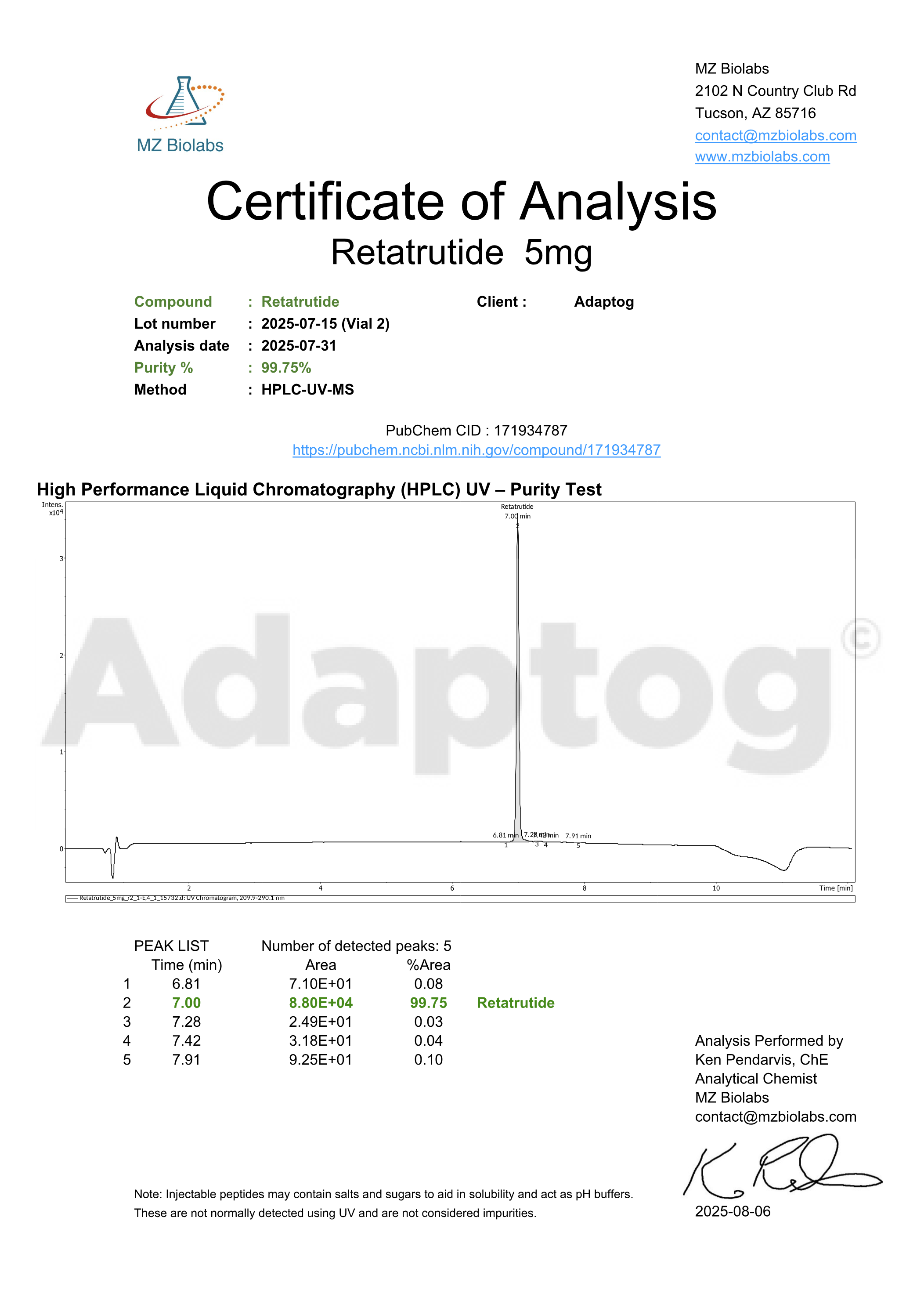 GLP-3 (RT) research peptide