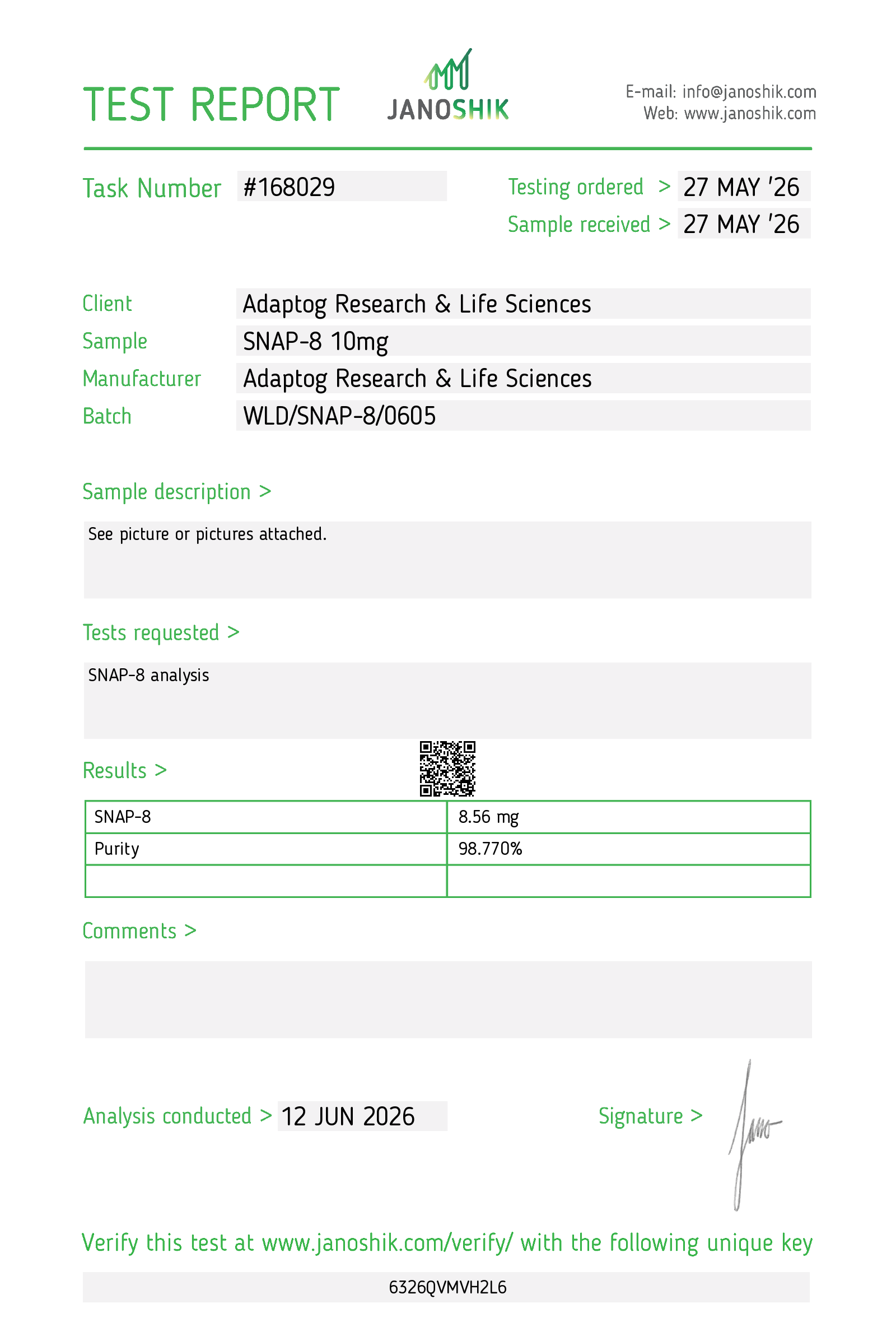 SNAP-8 research peptide